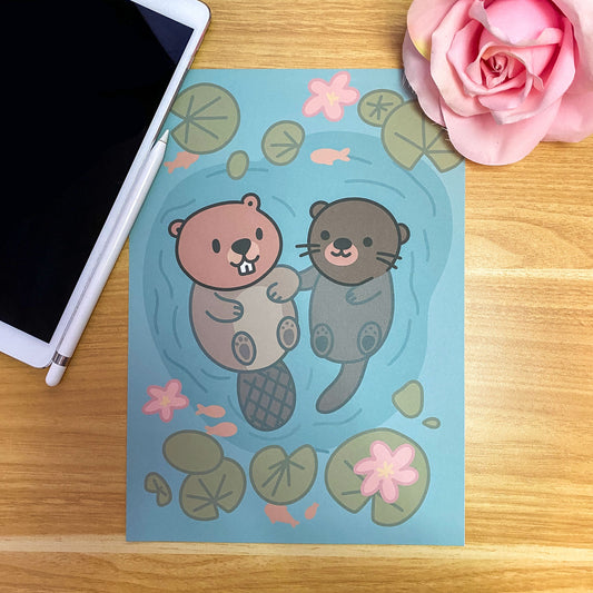 Otterfreund – Art Print