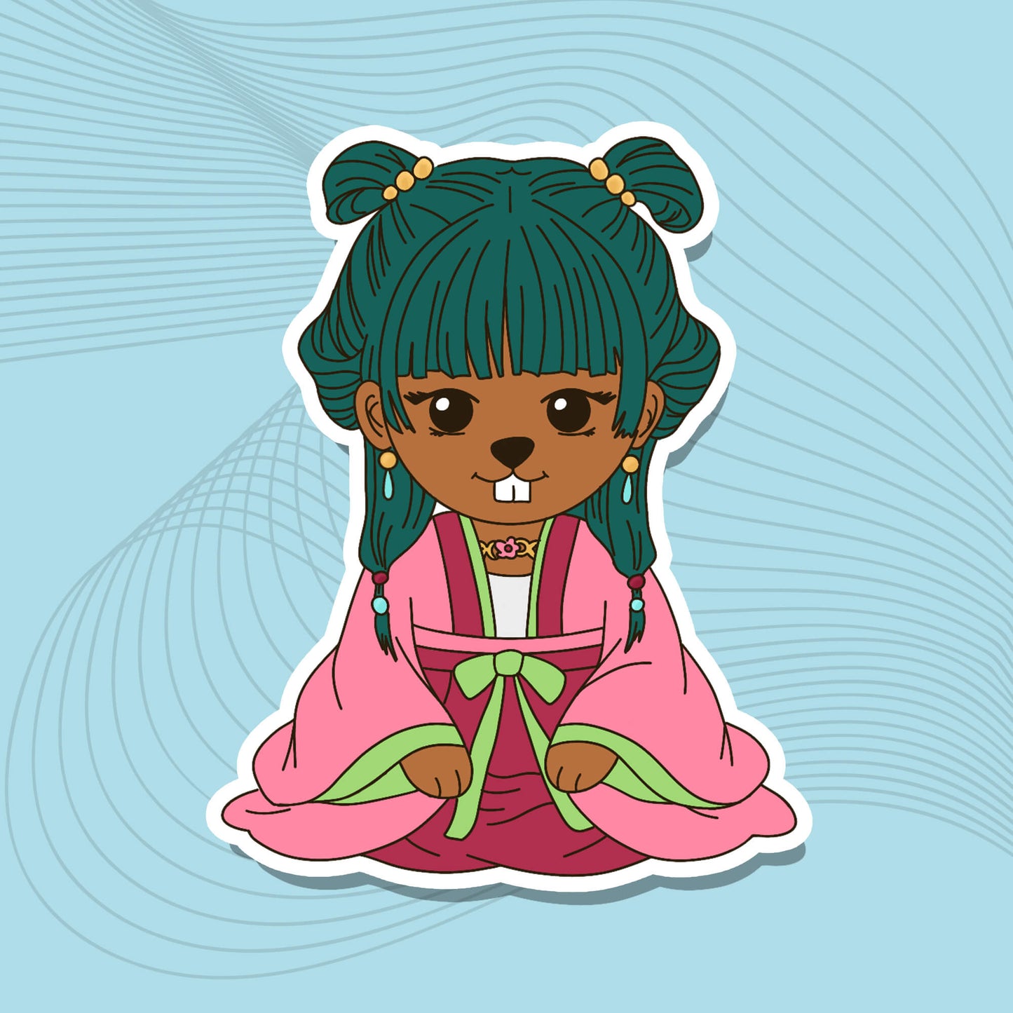 Maomao – Die-Cut-Sticker