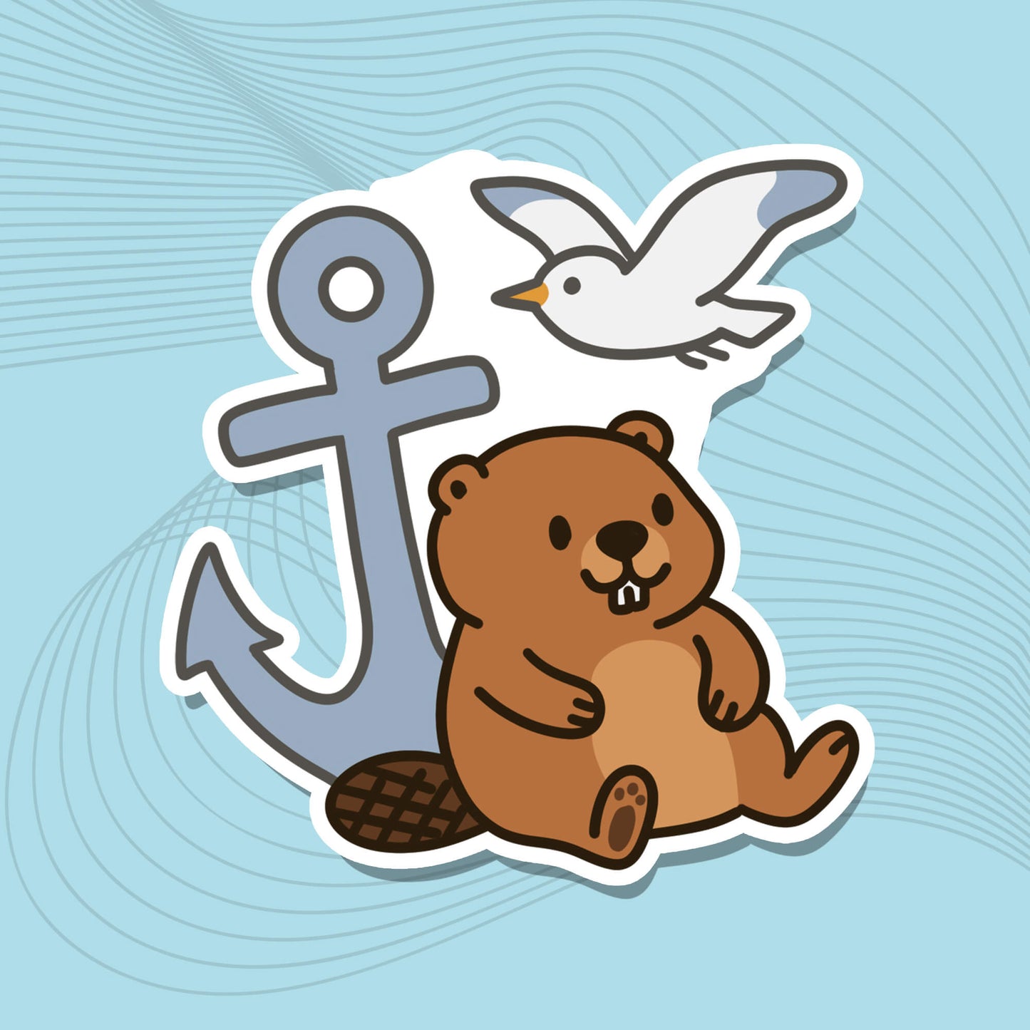 Nordie Bubbles – Die-Cut-Sticker