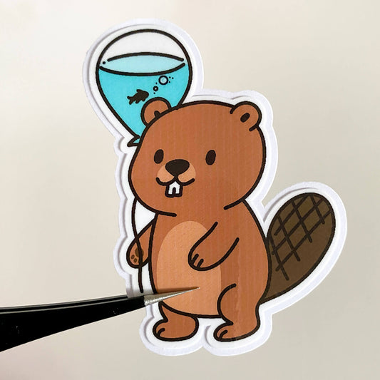 Bubbles Fish Friend –  Die-Cut-Sticker