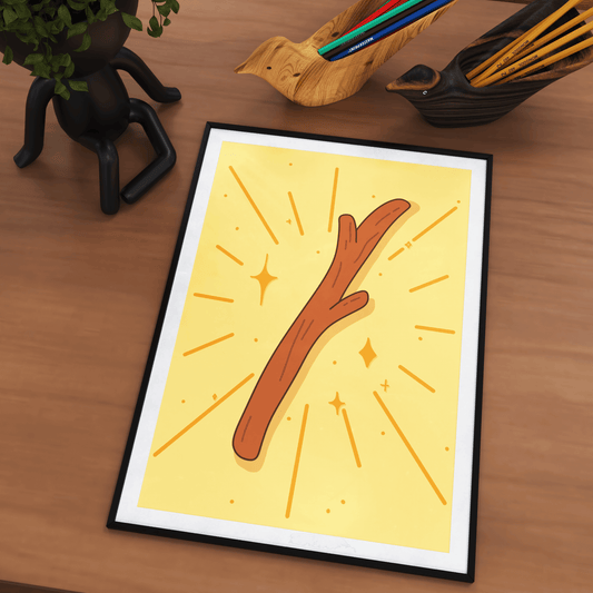 Der Stock – Art Print