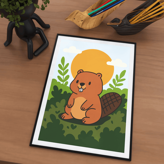 Just a Beaver – Art Print