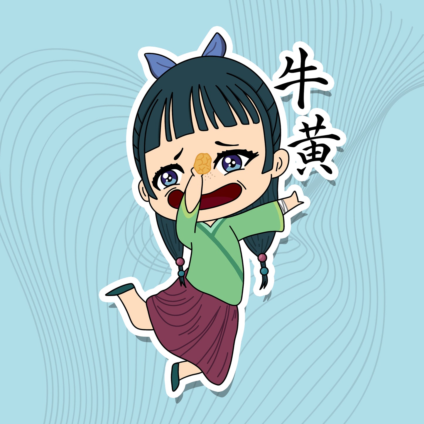 Maomao Bezoar –  Die-Cut-Sticker